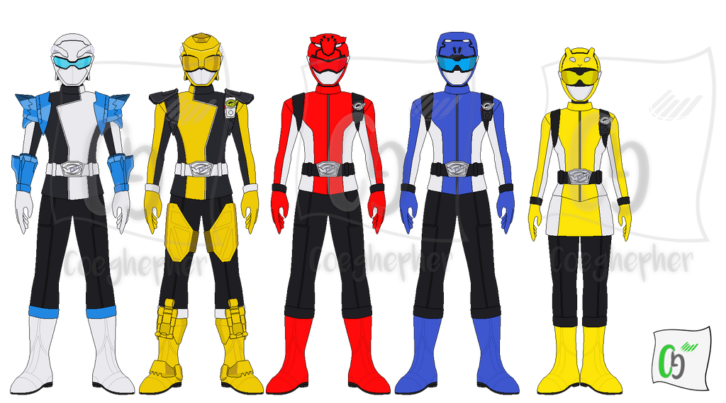 Go Buster Ranger Go-Buster / Beast Morphers Rangers by Coeghepher on DeviantArt