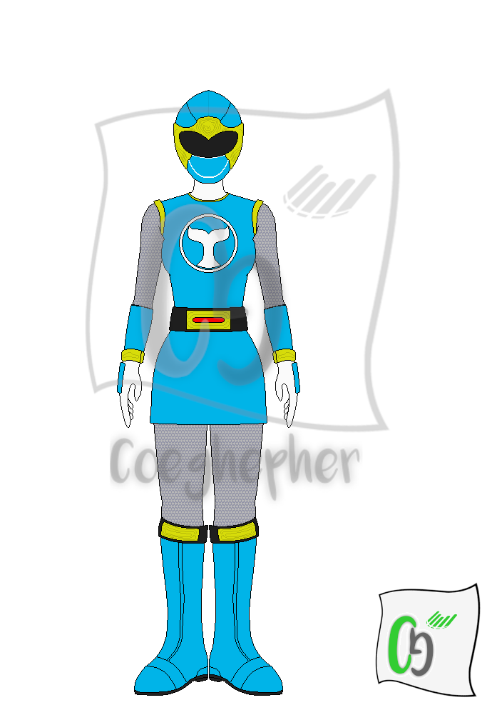 HurricaneBlue / Blue Wind Ranger by Coeghepher on DeviantArt