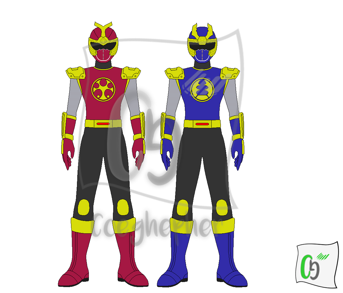 Goraiger / Thunder Rangers by Coeghepher on DeviantArt