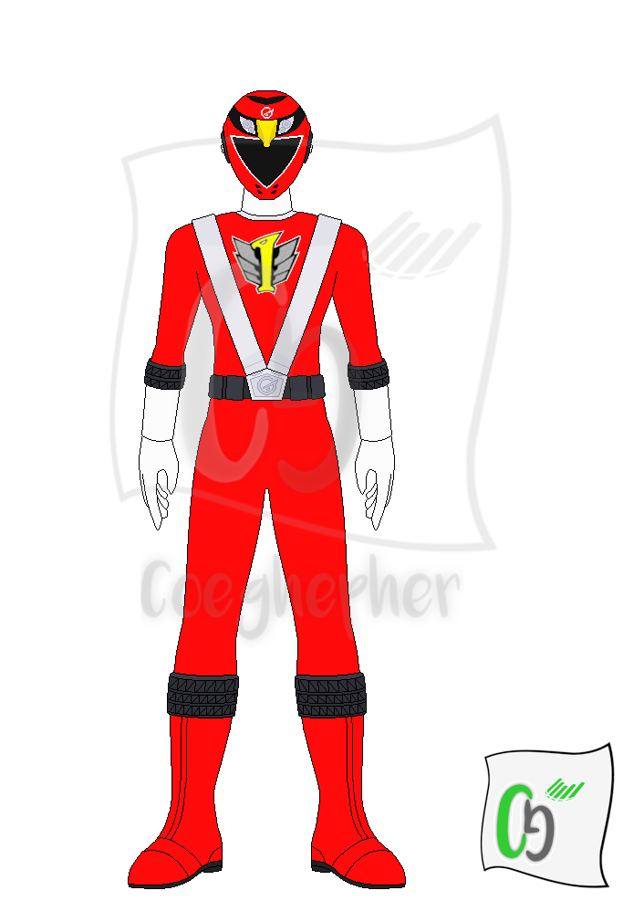 Go-On Red / Ranger Operator Series Red by Coeghepher on DeviantArt