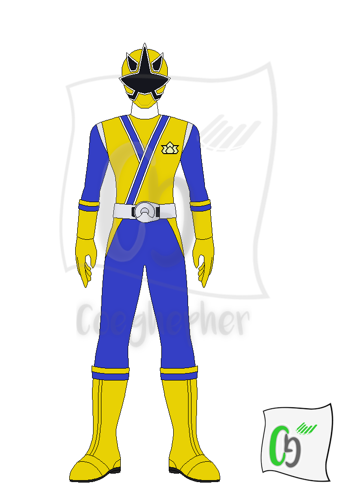How To Draw Power Rangers Samurai Gold Ranger
