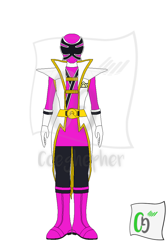 Super Shinken Pink / Super Pink Samurai Ranger by Coeghepher on DeviantArt