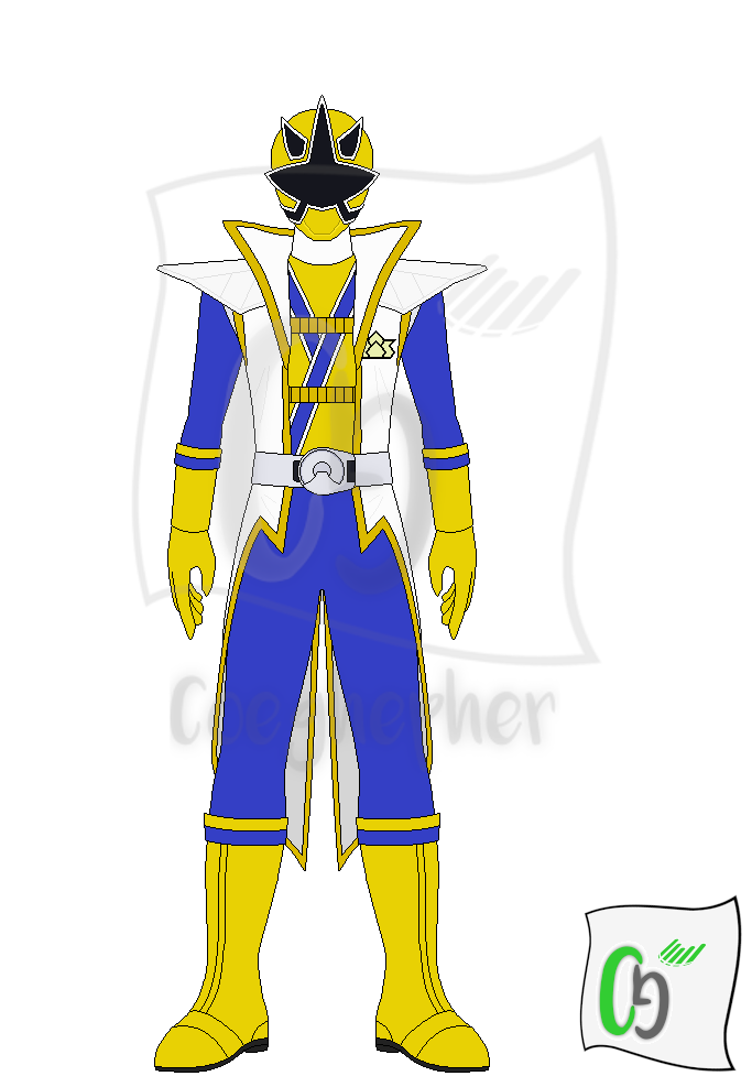 Super Shinken Gold / Super Gold Samurai Ranger by Coeghepher on DeviantArt