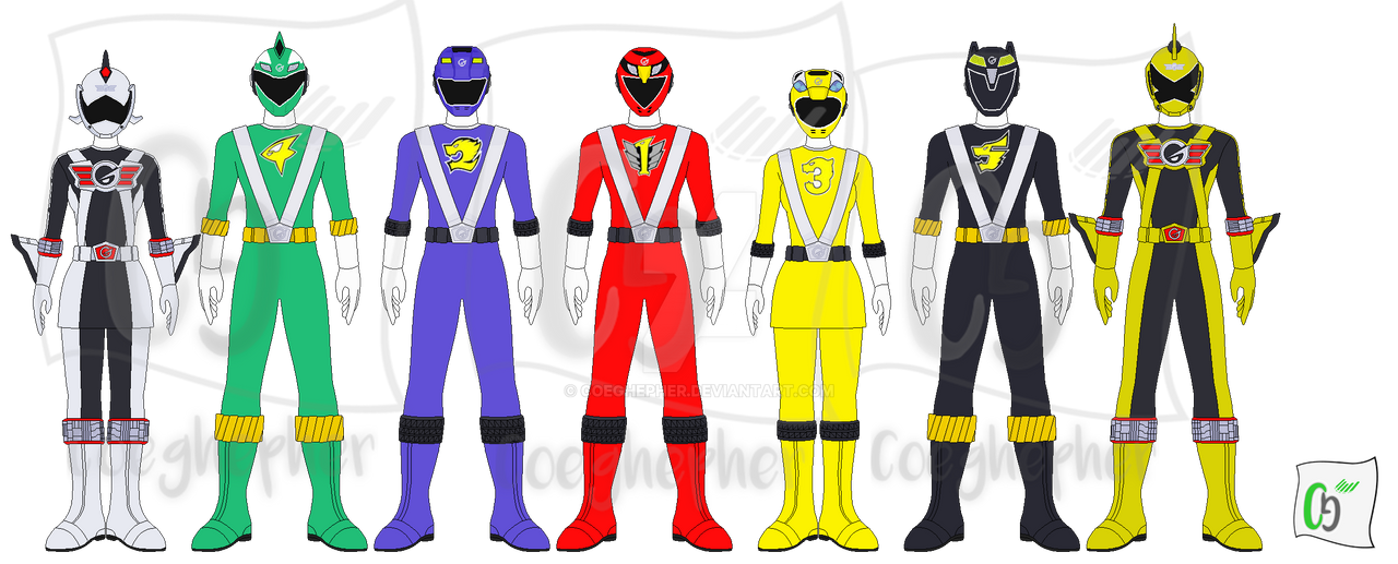 Go-Onger / RPM Rangers by Coeghepher on DeviantArt