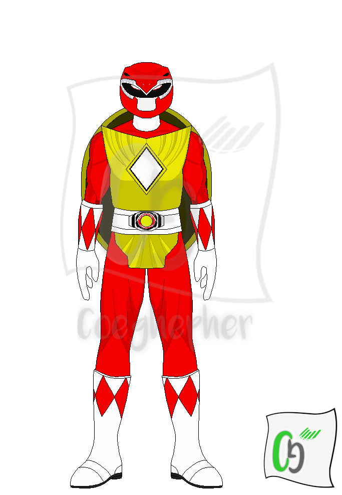 Tmnt Raphael Red Ranger Red Ranger (Raphael TMNT) by Coeghepher on DeviantArt