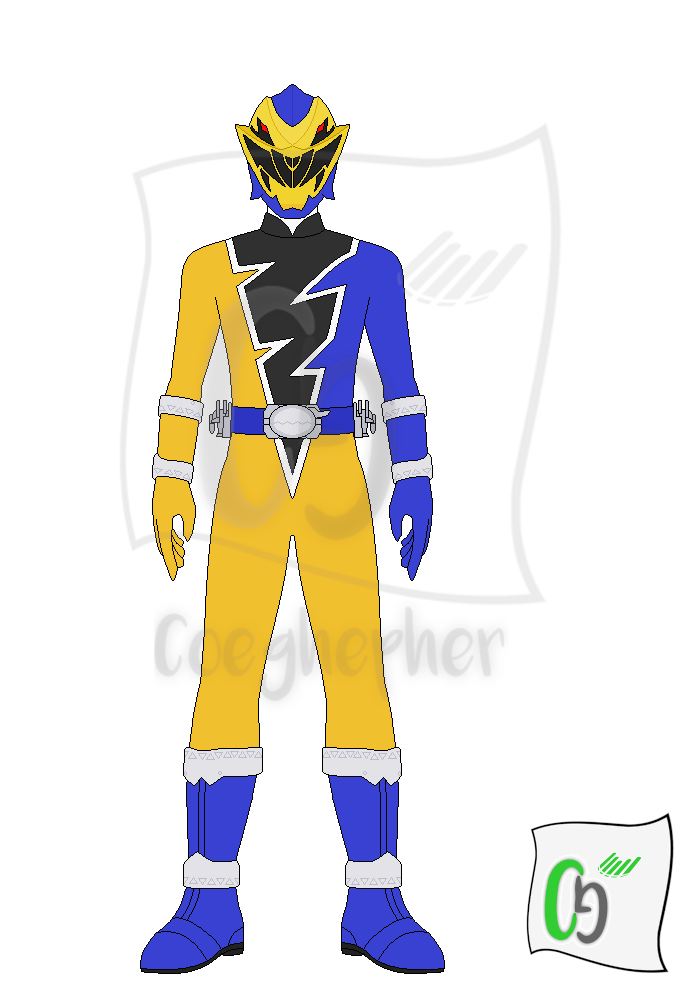 How To Draw The Gold Power Ranger