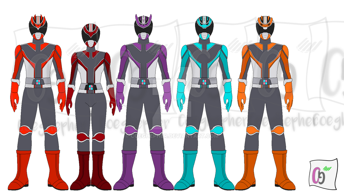 Extra Powerranger / Extra Multiverse Rangers by Coeghepher on DeviantArt