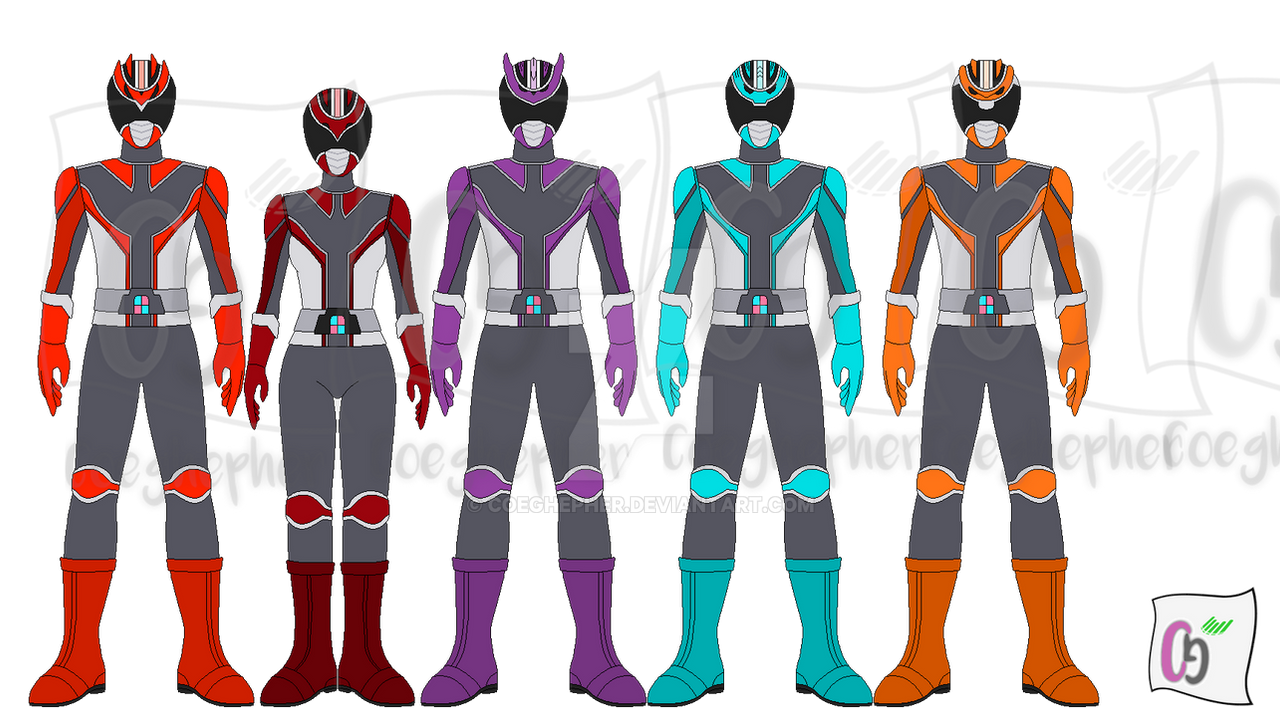 Extra Powerranger / Extra Multiverse Rangers by Coeghepher on DeviantArt