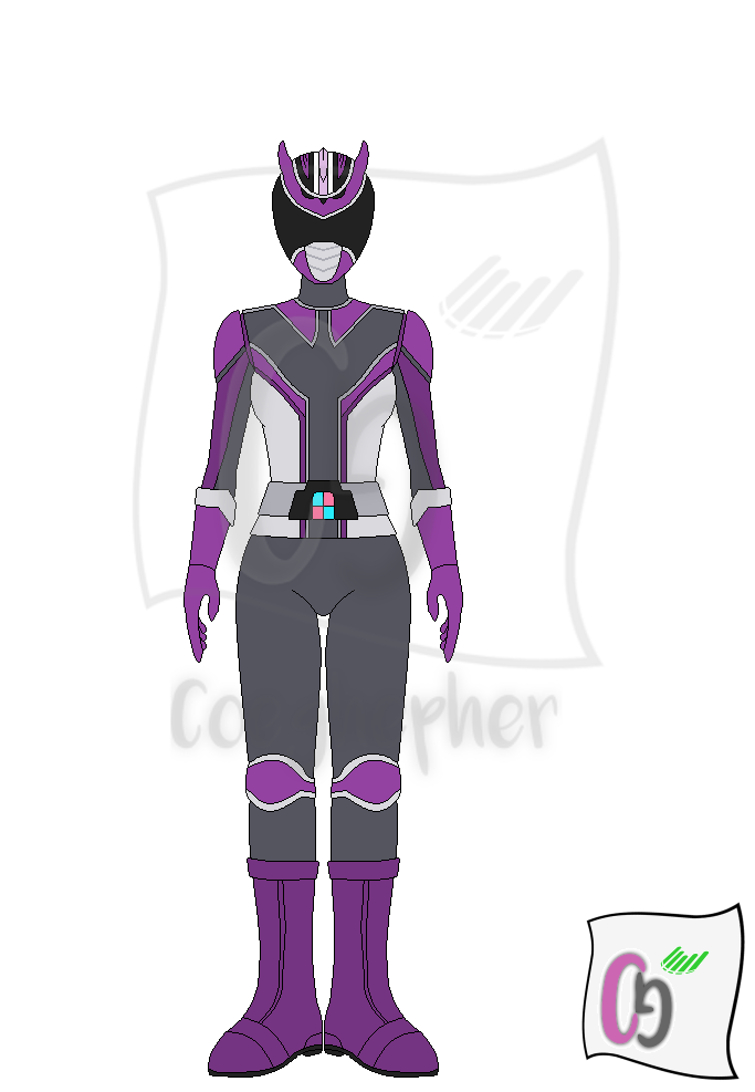 Violet Ranger (Female Ver.) by Coeghepher on DeviantArt