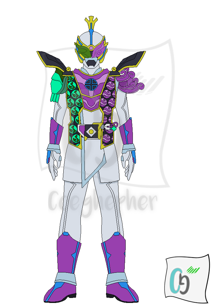 Kamen Rider Kazeshi Fusion Key (Wind And Nature) by Coeghepher on ...