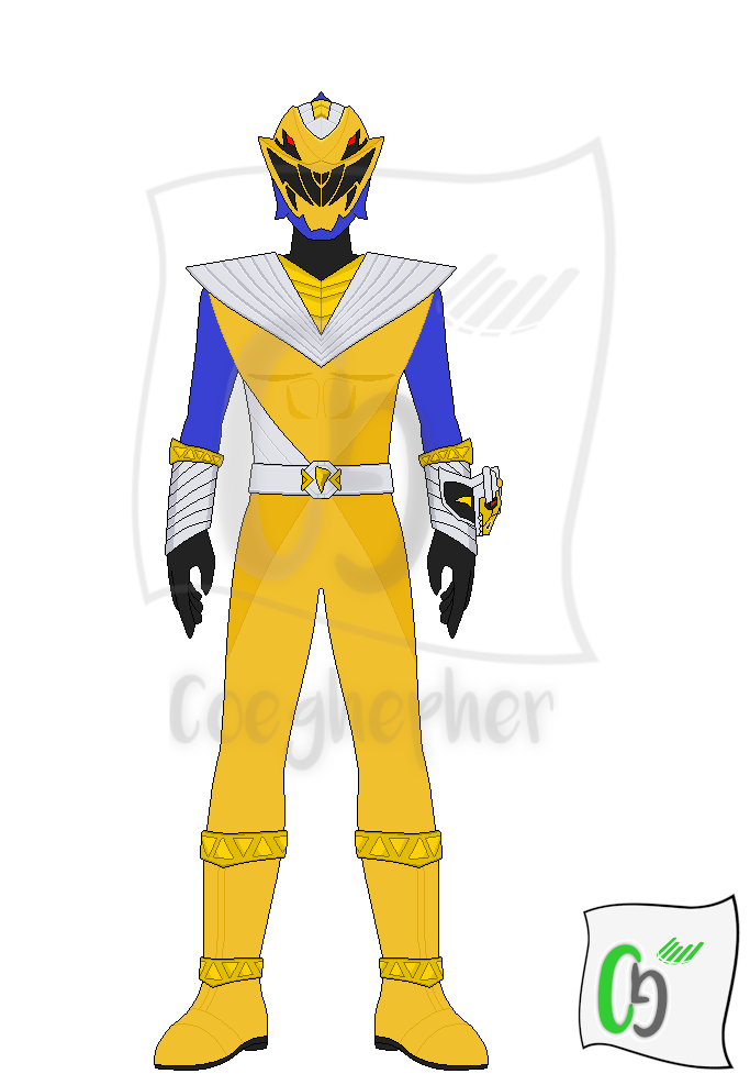 Cosmic Fury Gold Ranger by Coeghepher on DeviantArt
