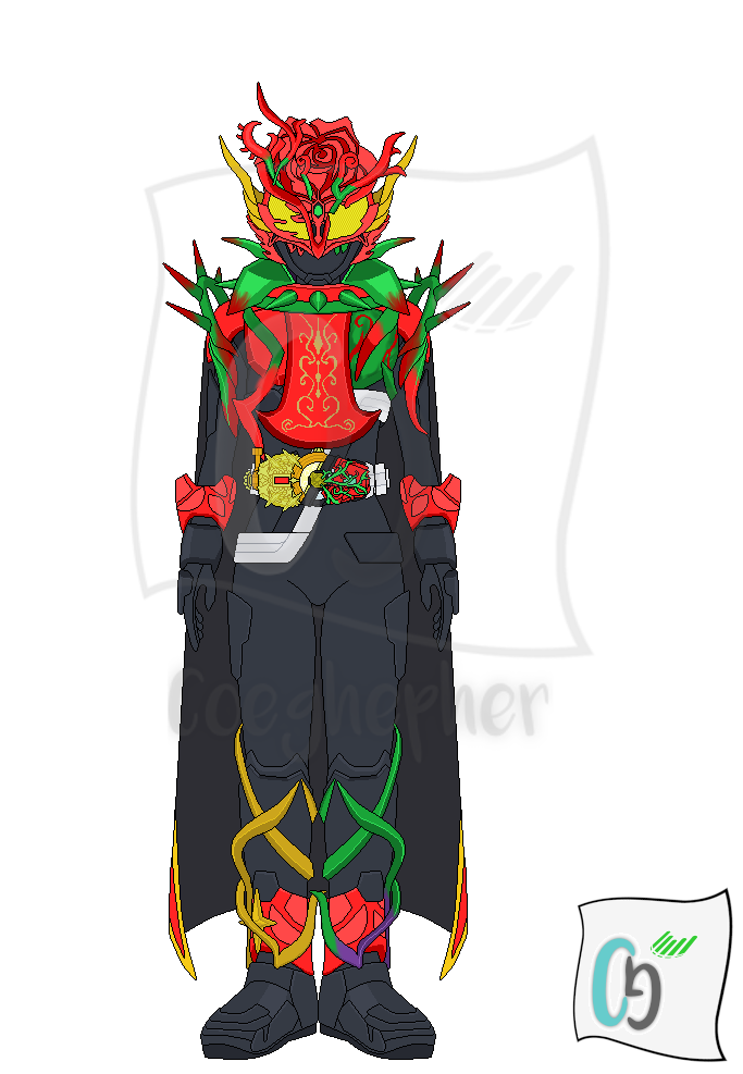 Kamen Rider Ba Kamen Rider Jyama-Ba Fever Rose Jyamato Form (JS) by Coeghepher on ...