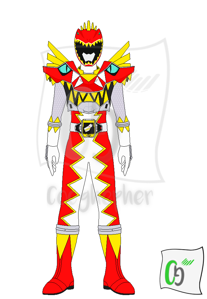 Kyoryu Red Carnival/T-Rex Super Charge Red Ranger by Coeghepher on ...