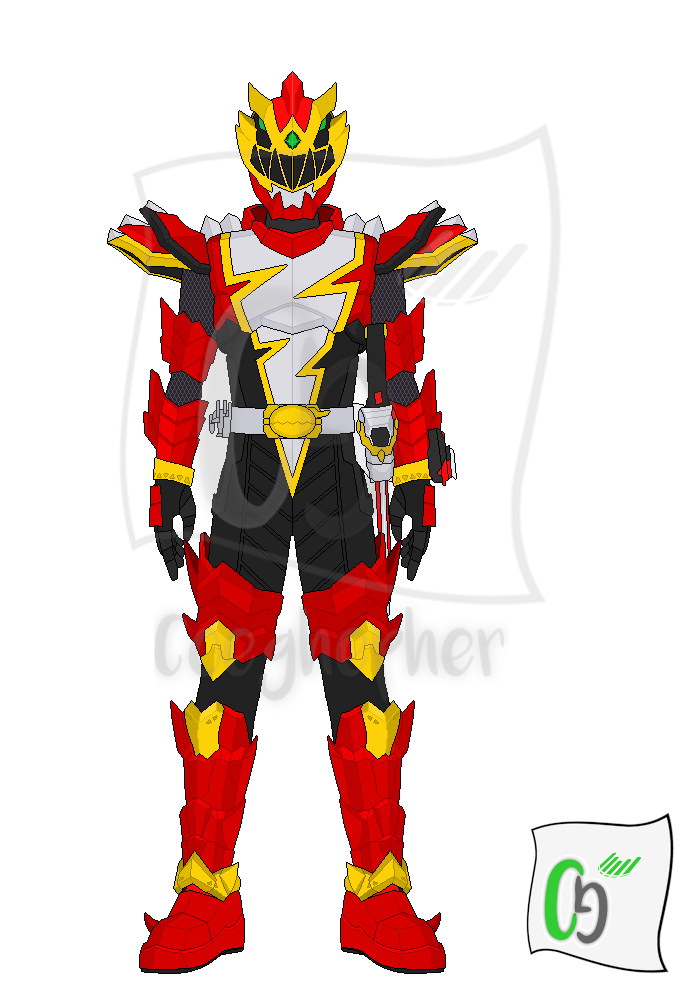 Max Ryusoul Red / Dino Knight Red Ranger by Coeghepher on DeviantArt