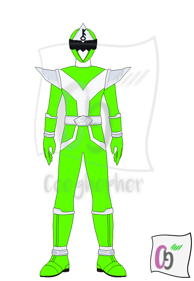 Lime Solar Savior Ranger by Coeghepher on DeviantArt