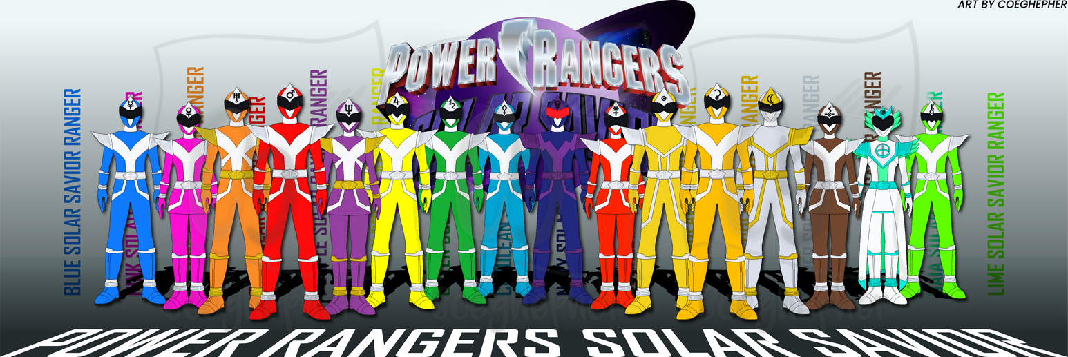 Power Rangers Solar Savior by Coeghepher on DeviantArt