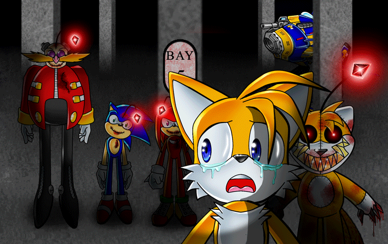 Exe Real Tails Jumpscare Gif Sonic Exe.