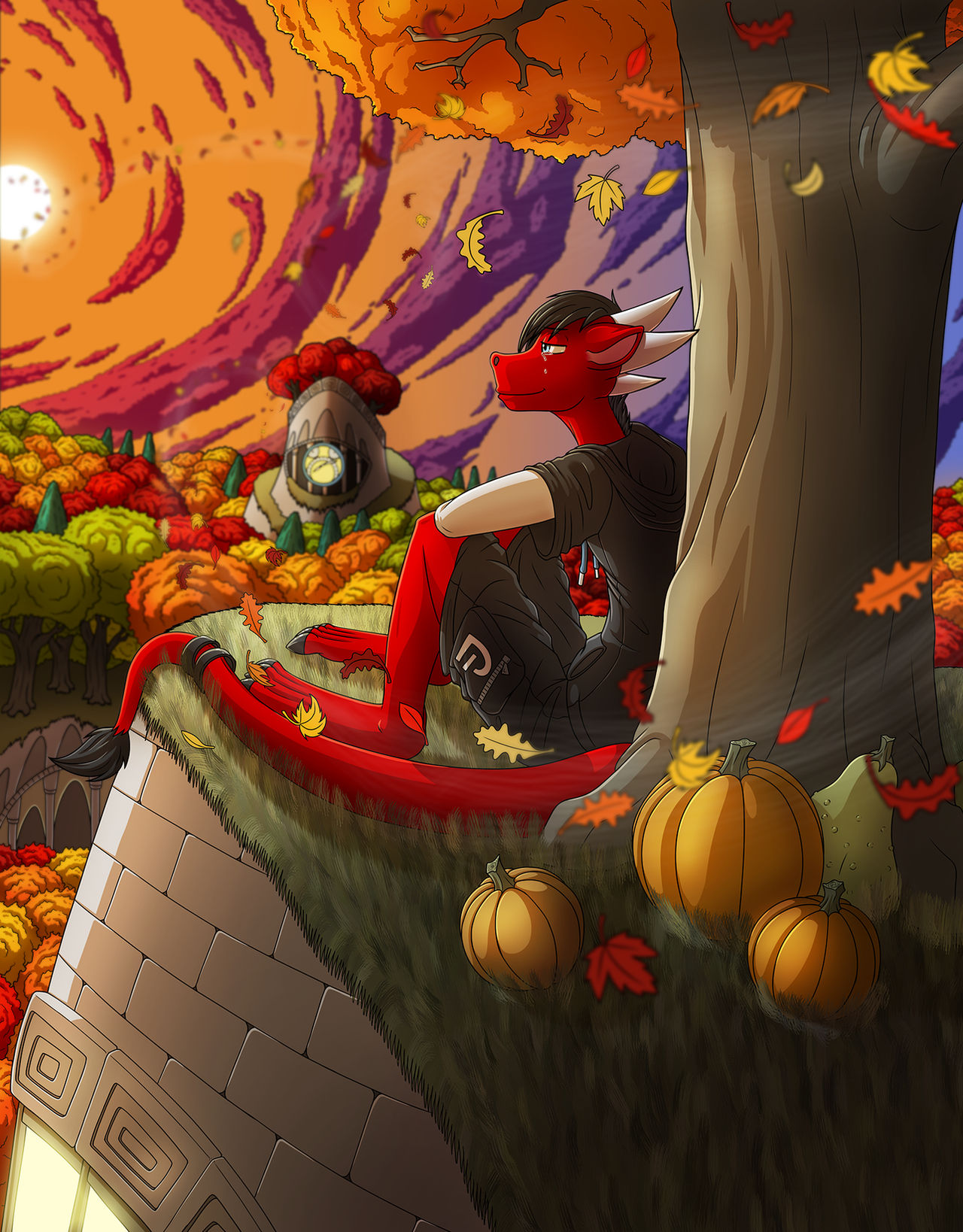 Autom Dragon Autumn Dragon by Lord-Kiyo on DeviantArt