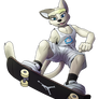 Skateboarding Felix (Commission)