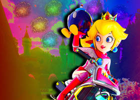 Mario Kart 8 Deluxe Edit - Peach by MarioLuigi721