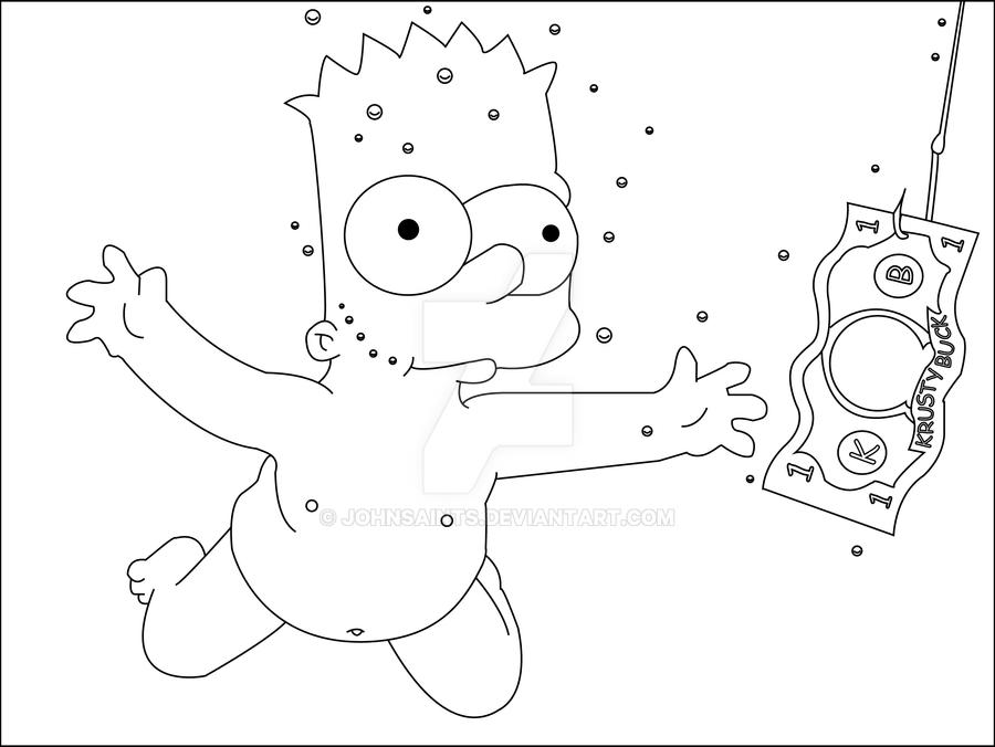 Bart Simpson Vector by JohnSaints on DeviantArt