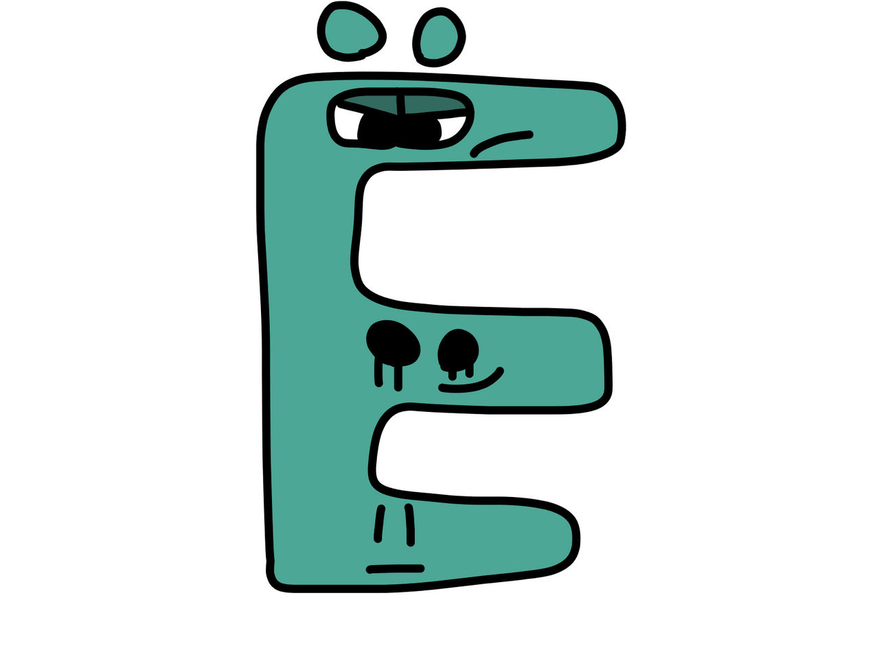 Alphabet Lore Merch Designed E by FirefredAndArt on DeviantArt