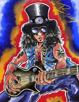 Just Felt Like Drawing: Slash