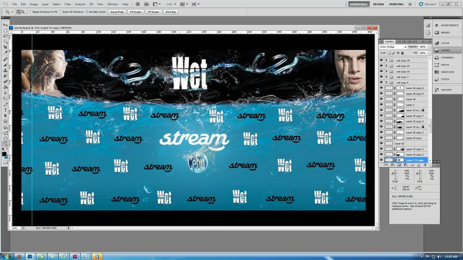Stream Wal stream photo wall by luckysagrado on DeviantArt