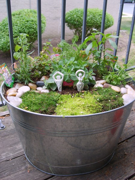 Porch Garden Altar
