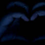 Heart made of hands (in the dark)