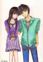 Sawako and Kazehaya