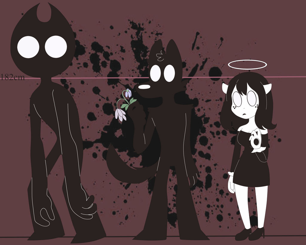 Batim Ink Ouddle Ink Overdose BATIM AU .:Height reference:. by Err00r504 on DeviantArt