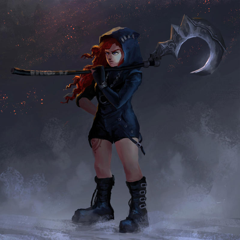 Moon Shadeblade the moonblade by pandumahardika on DeviantArt