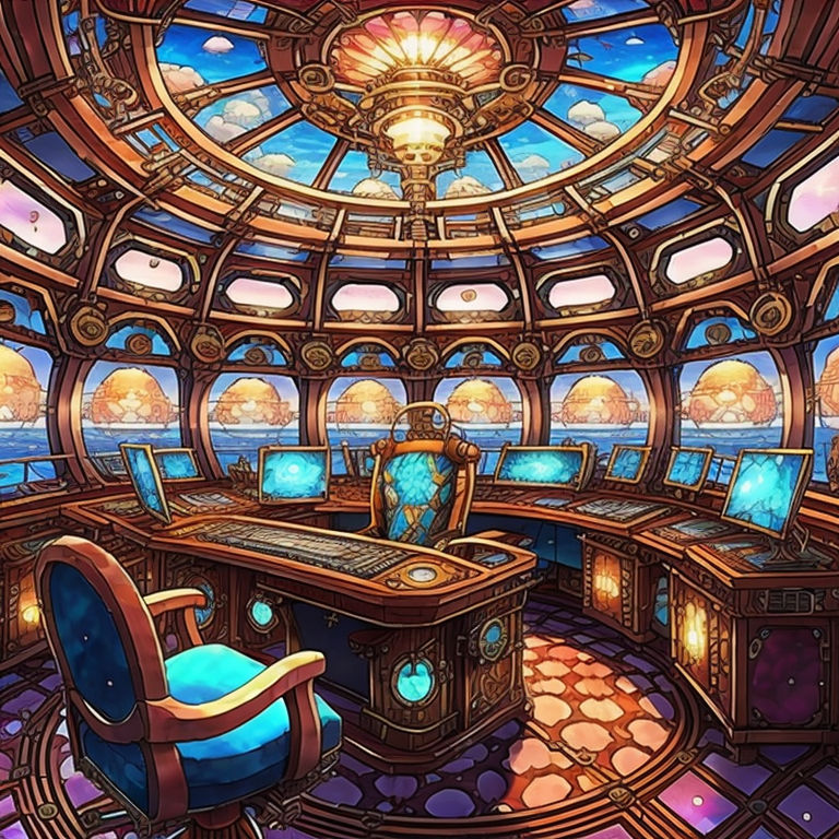 Captain's Ready Room by absinthe9 on DeviantArt