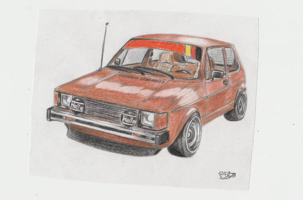 Mk1 Rabbit Drawing Mk1 Rabbit Diesel by JalopyBomber on DeviantArt