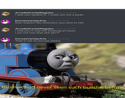 Thomas never seen Ashley dark truth bullshit