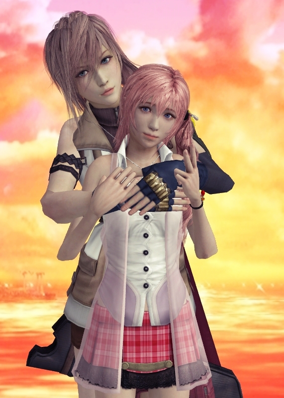 Lightning And Serah By On Deviantart Lightning And Serah By On Deviantart