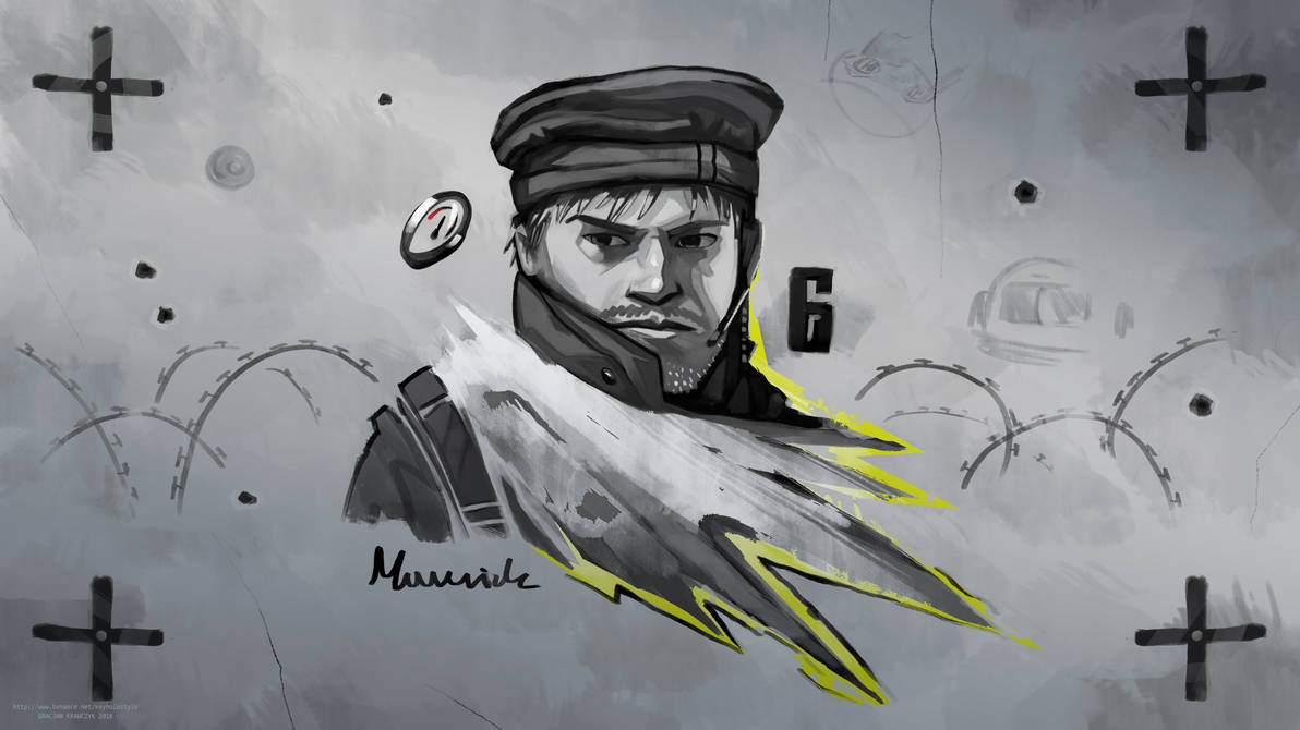 MAVERICK wallpaper fanart RAINBOW SIX SIEGE by keyholestyle on DeviantArt