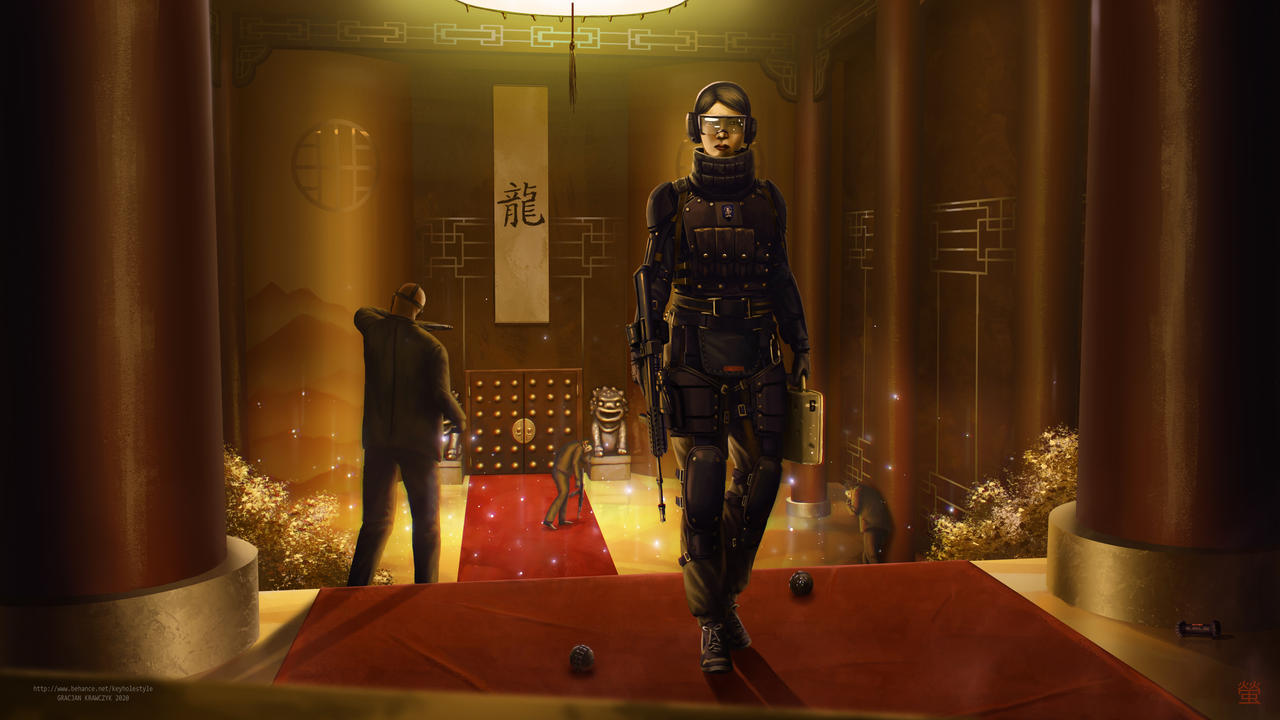 Cyborg Ying R6 YING rainbow six siege by keyholestyle on DeviantArt