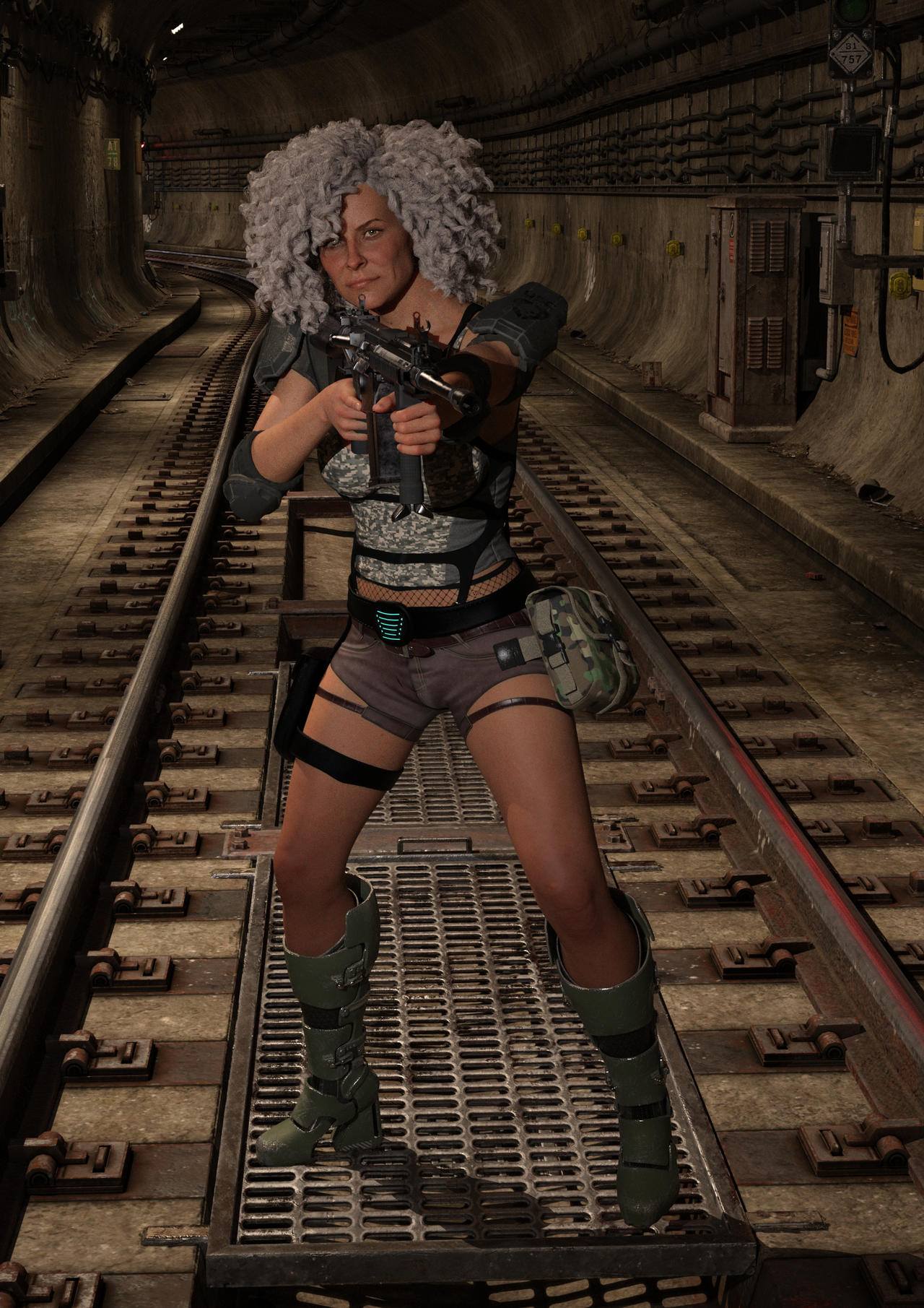 Remnant:From the Ashes - Alla in the Subway by firebirdvienna on DeviantArt
