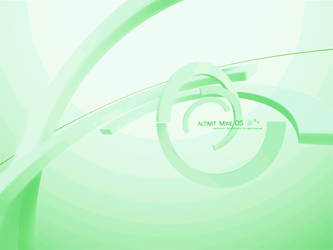 Green ALTIMIT Mine OS Wallpaper