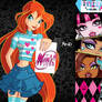 Winx Club And Monster High