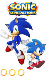 Sonic Generations WP7 Wallpaper