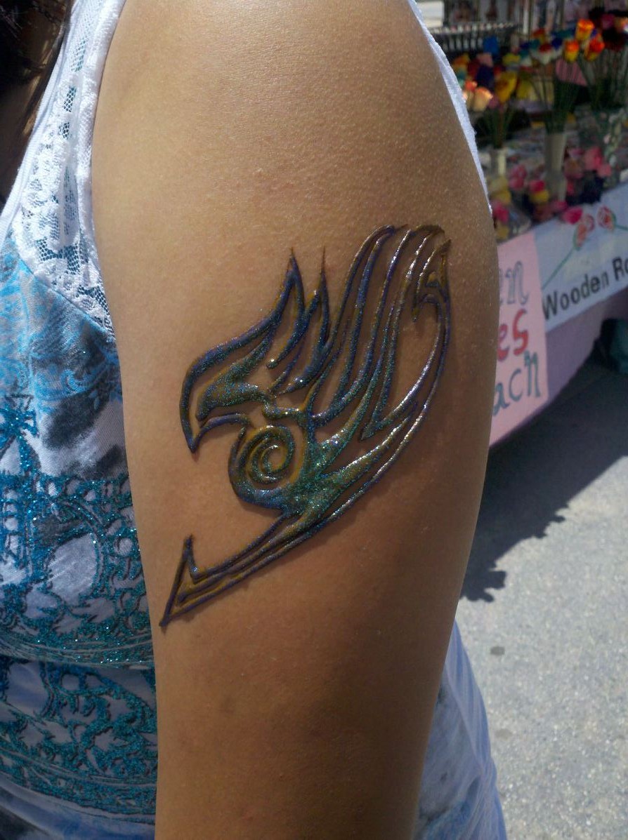 fairy tail tattoo (henna) by esmeralda1313 on DeviantArt