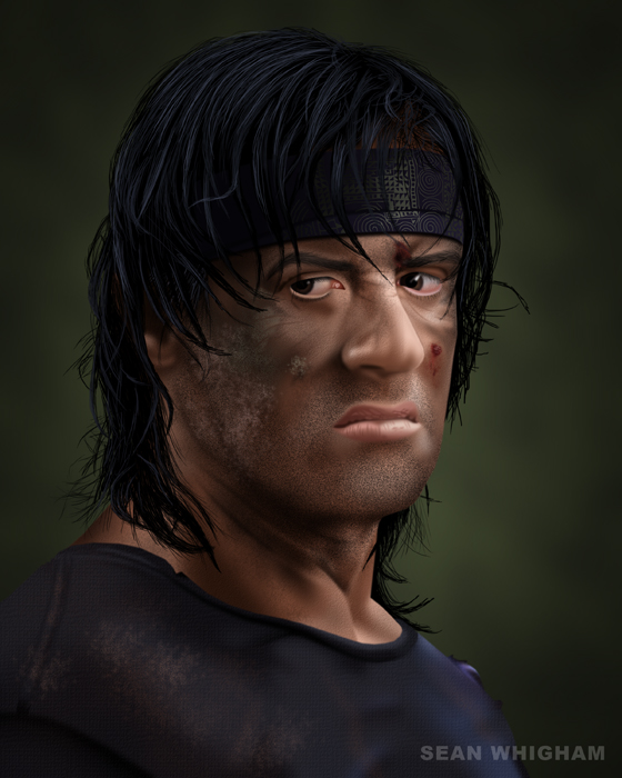 Rambo Portraits - Rambo 4 by MaulFan2345 on DeviantArt
