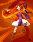 Fire magic by YeyeiAlba