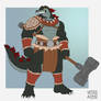 COMM Gate the barbarian