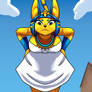 The ankha look