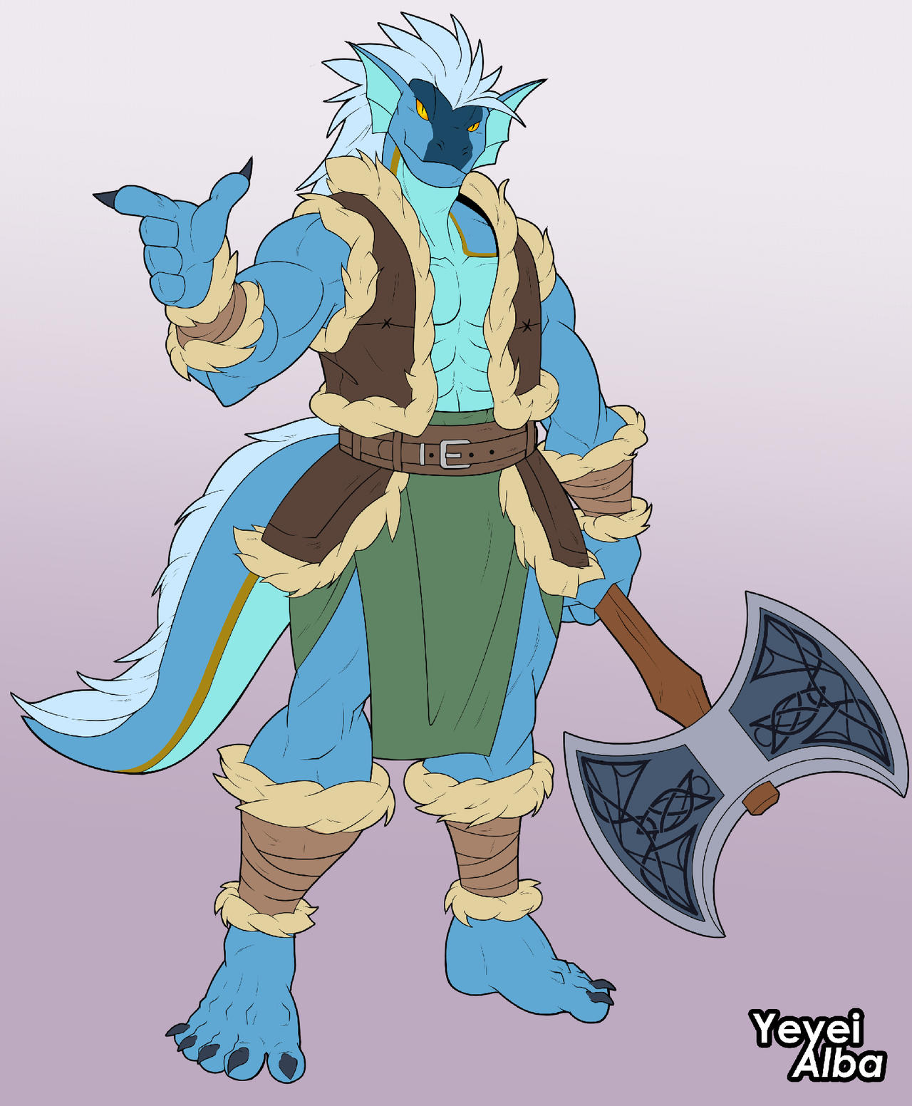 Vidul the barbarian