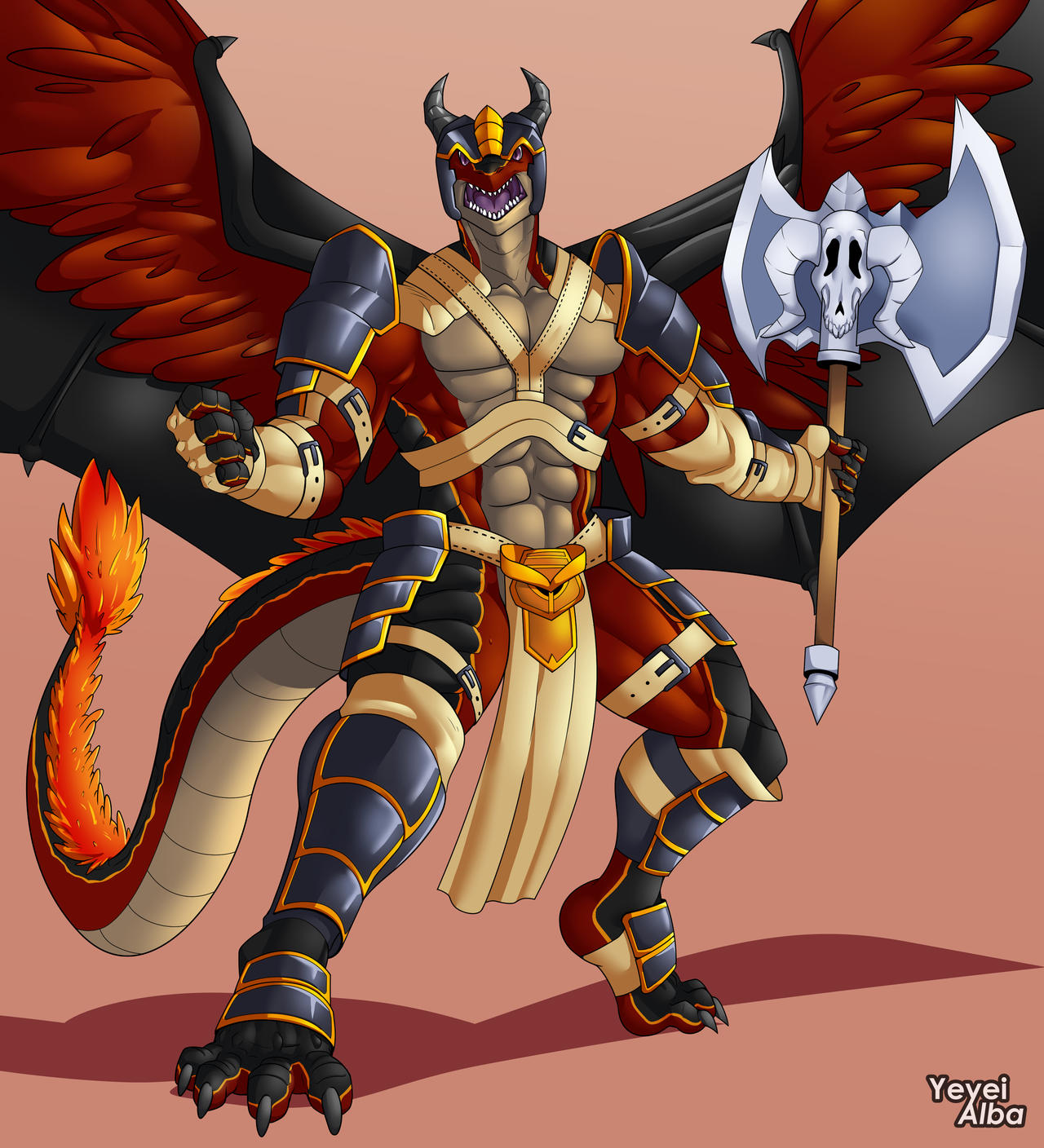 COMM- Sulfer dragon Warrior